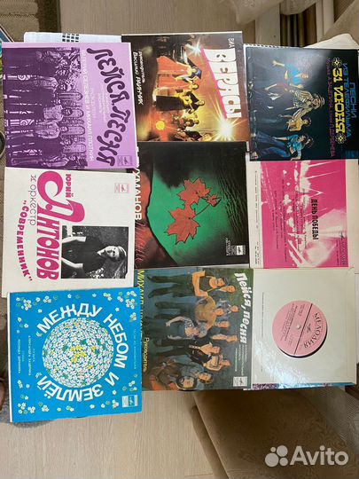 Пластинки-миньоны СССР 80шт