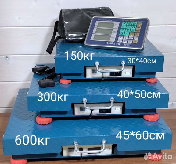 Весы напольные электронные новые