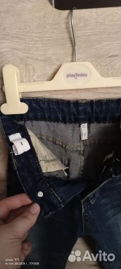 Детские джинсы новые