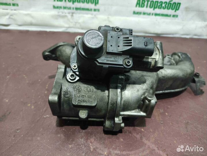 Коллектор впускной Егр Skoda Superb 2