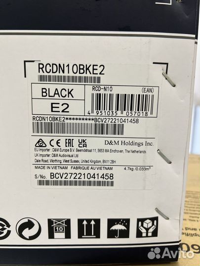 Denon ceol RCD-N10 новые/оригинал/в наличии