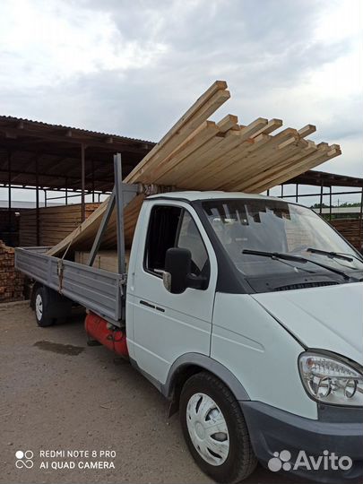 Газель открытая бортовая, груз 6 метров