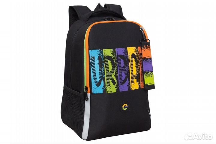 Рюкзак (ранец) школьный Grizzly RB-451-3 черный