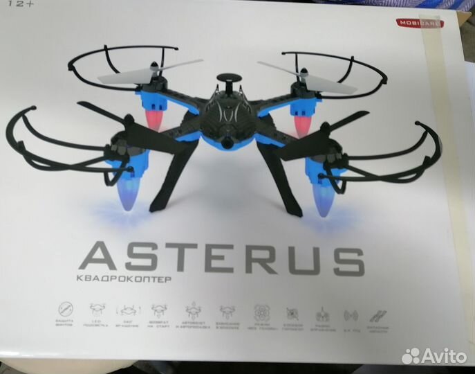 Квадрокоптер asterus - синий