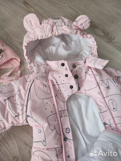 Демисезонный комбинезон crokid 68-74