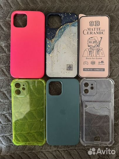 Чехлы и защитное стекло на iPhone 12