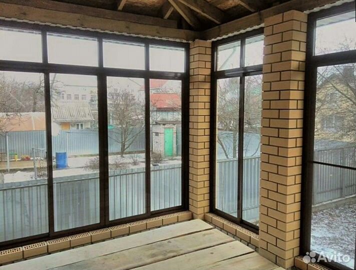 Остекление домов квартир дач от А до Я. Курск