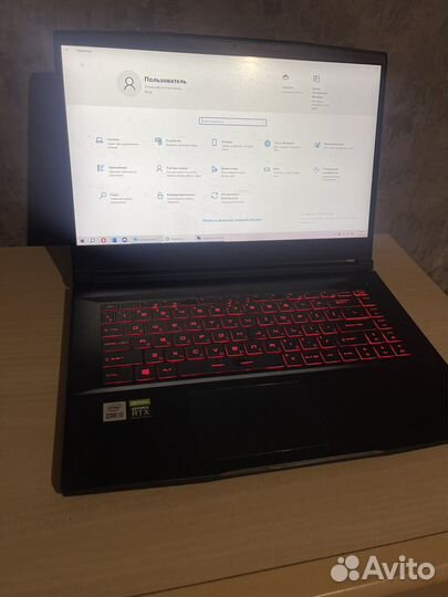 Ноутбук msi