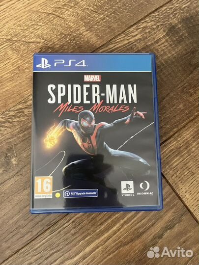 Человек паук майлз моралес ps4