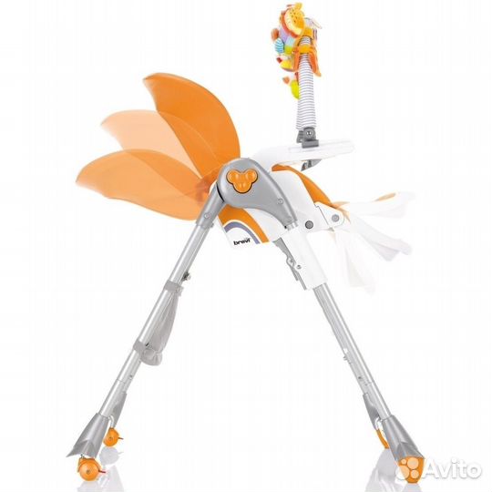 Шезлонг-стульчик для кормления с рождения