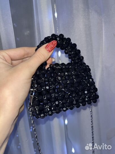 Сумка из бусин ручной работы