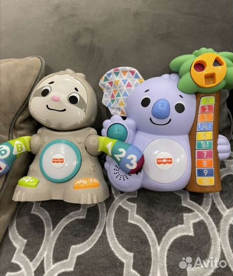 Коала и ленивец fisher price линкималс
