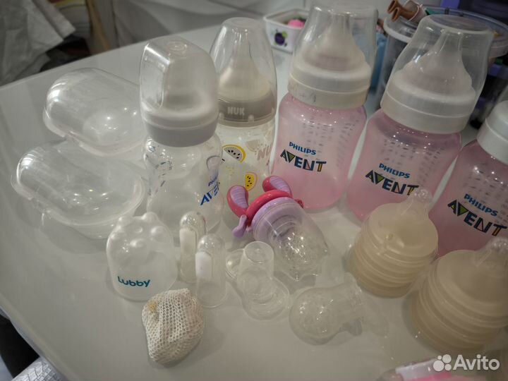 Бутылочки Avent, соски