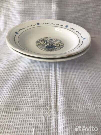 Тарелки зик Конаково СССР