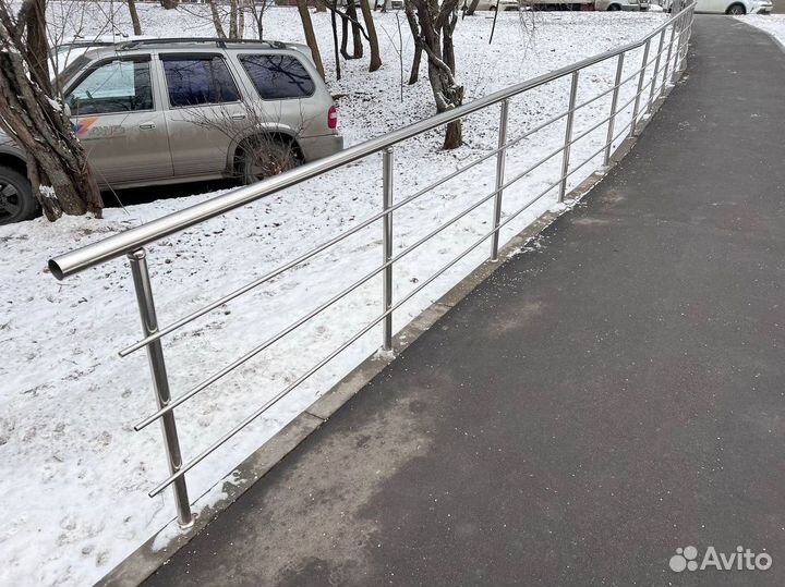 Перила из нержавейки