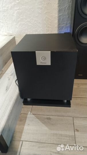 Акустика pioneer 5.1 мощный сабвуфер