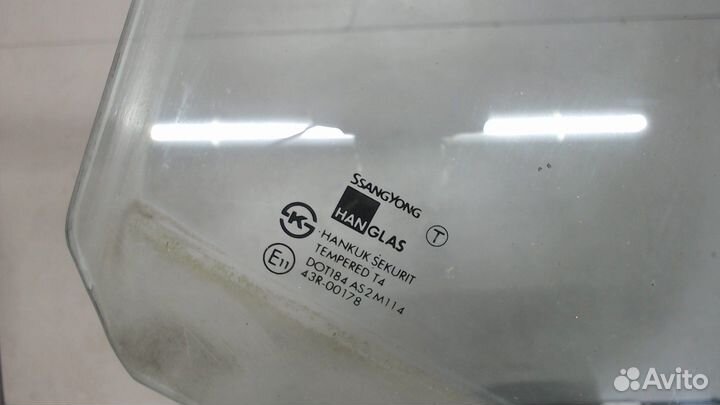 Стекло боковой двери SsangYong Korando, 1998