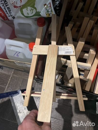 Мольберт для рисования настольный деревянный