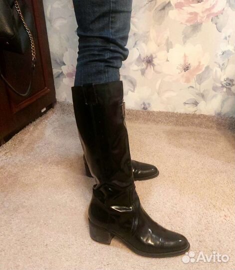 Сапоги Richmond, кожа, оригинал