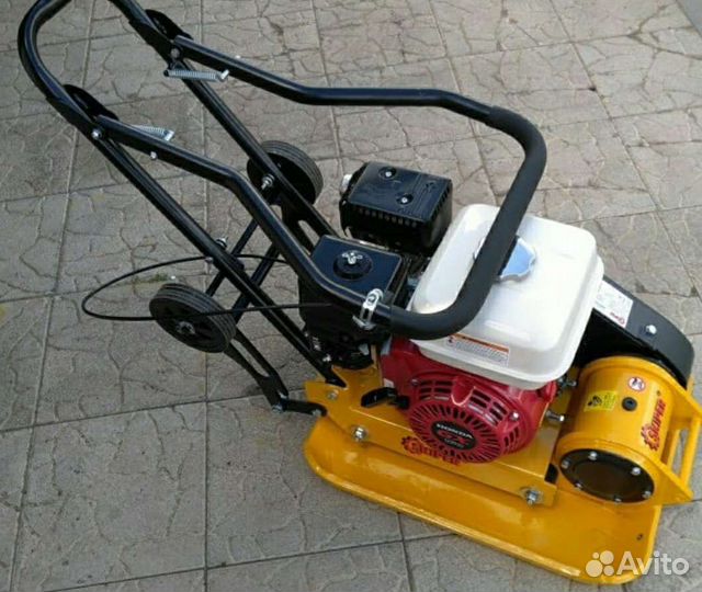 Аренда виброплиты с ковриком для плитки