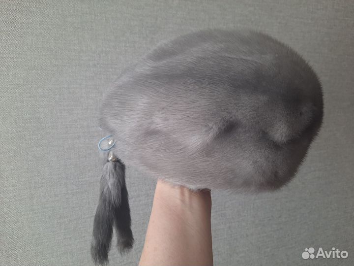 Шапка норковая женская новая размер 57