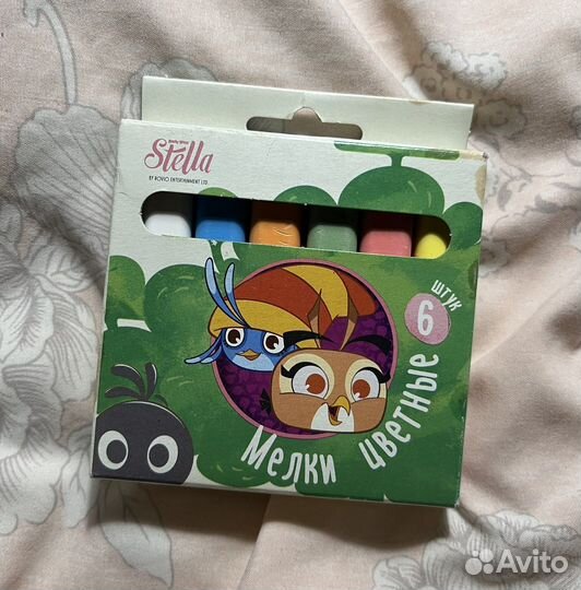 Мелки детские, пластилин