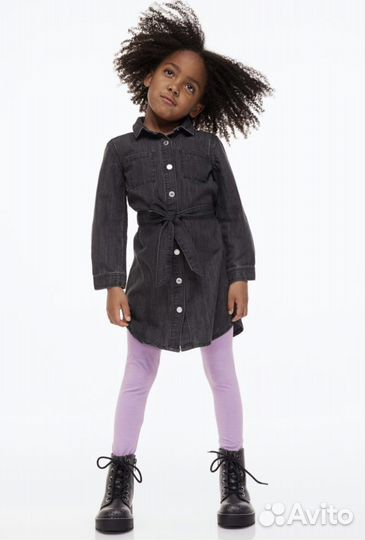 Джинсовое платье детское новое HM