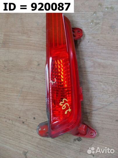 Фонарь заднего бампера правый Hyundai Creta