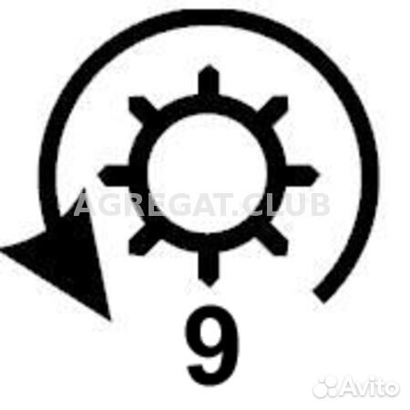 Стартер с маской krauf STV9294RD