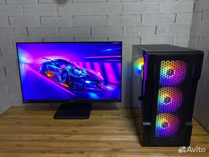 Игровой пк Intel Core / 16G / GTX1660Super / Обмен