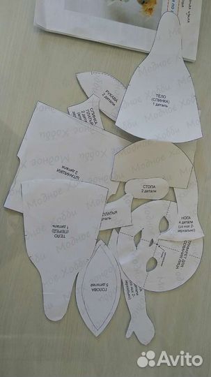 Выкройка куклы