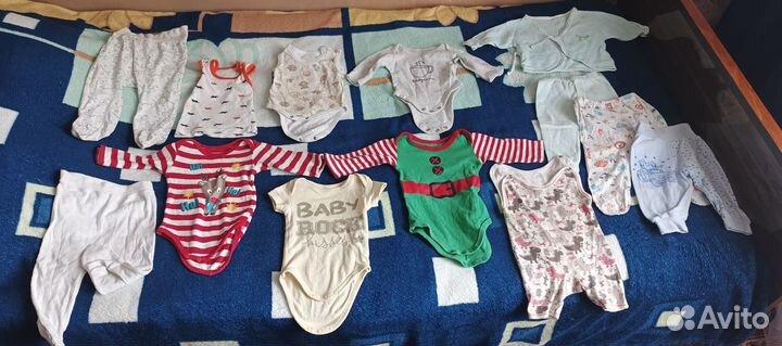 Ползунки и распашонки пакетом