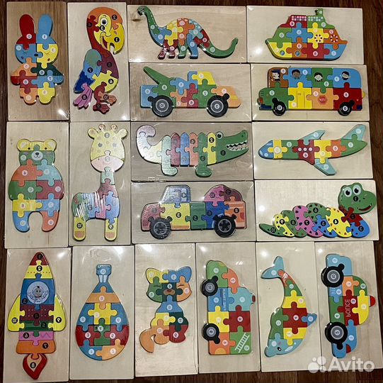 Развивающие игрушки для детей пазл дерево