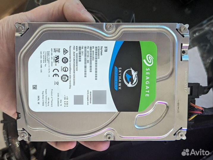 Новые жесткие диски Seagate Skyhawk 3tb