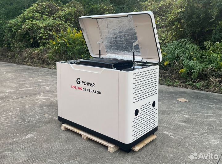 Генератор газовый 15 kW g-power SL15000SE3