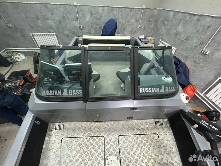 Волжанка 46 Fish+мотор Ямаха F50FET