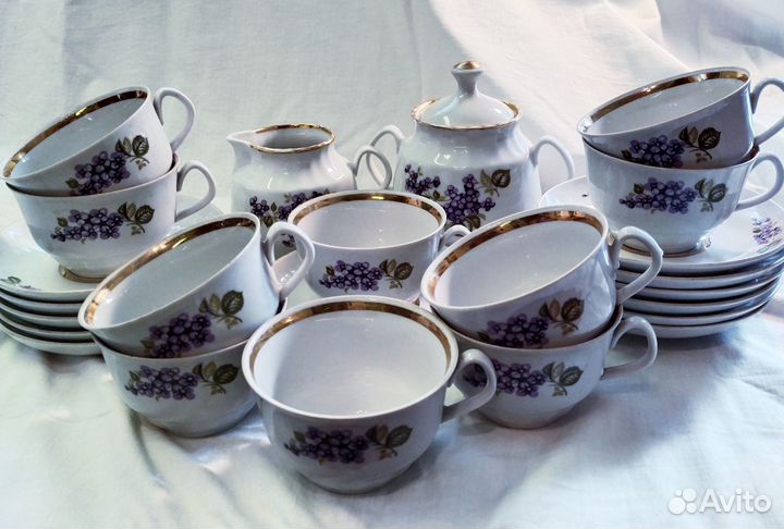 Сервиз Сирень Рига