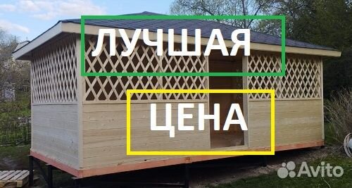 Беседка для дачи Ф-55