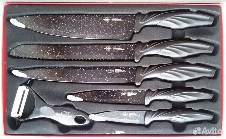 Набор кухонных ножей Swiss Gold