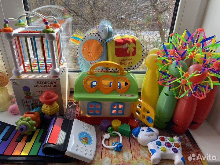 Развивающие игрушки от 1 года