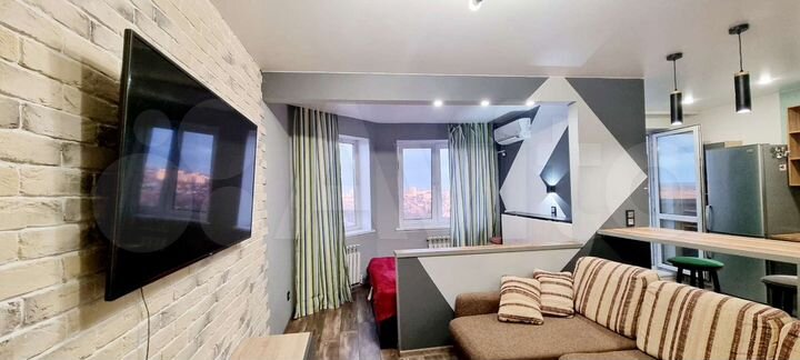 Квартира-студия, 50 м², 17/25 эт.