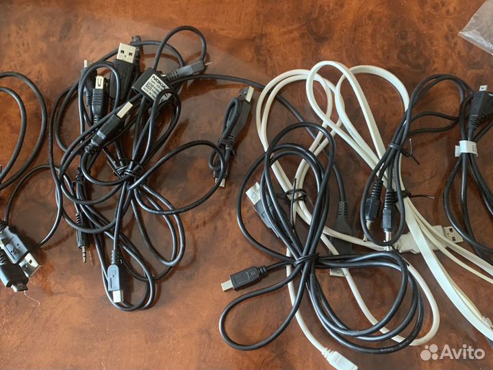 Кабель для компьютера. 11 штук
