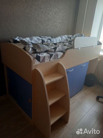 Детская кровать чердак
