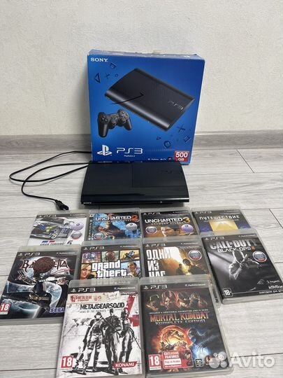 Игровая приставка ps3 руль, педали