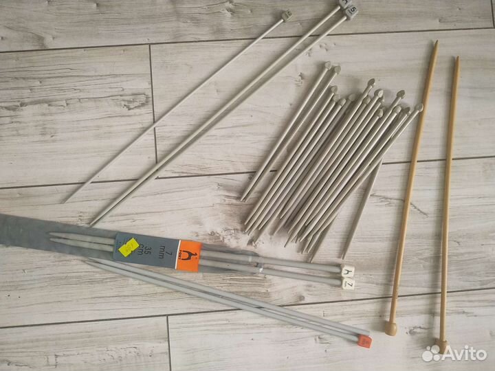 Спицы для вязания разные и Pony цена за все