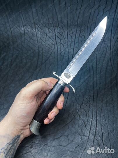 Нож кованый финка нквд / сталь х12мф