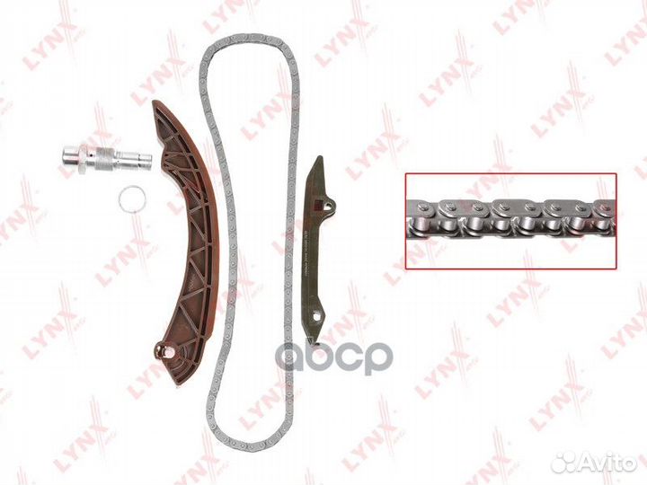 Комплект цепи грм TK0187 lynxauto