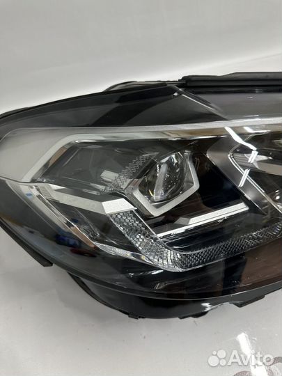 BMW F97 F98 Chrome line LED Adaptive правая