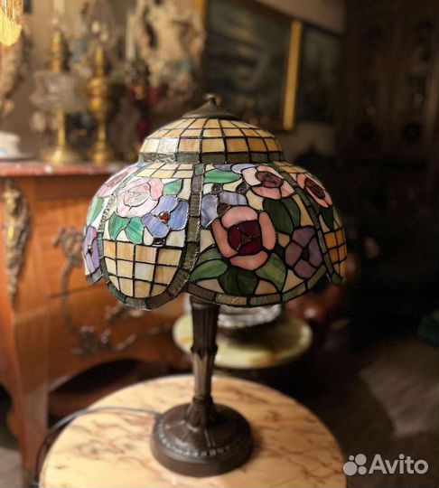 Лампа настольная. Тиффани