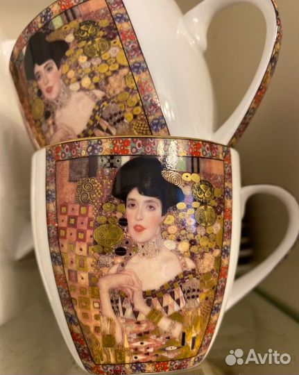 Чайный сервиз Адель, Г. Климт на 6 персон